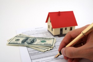 person signing document